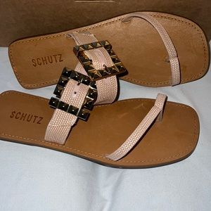 Schulz New Leather Sandals 💗❤️